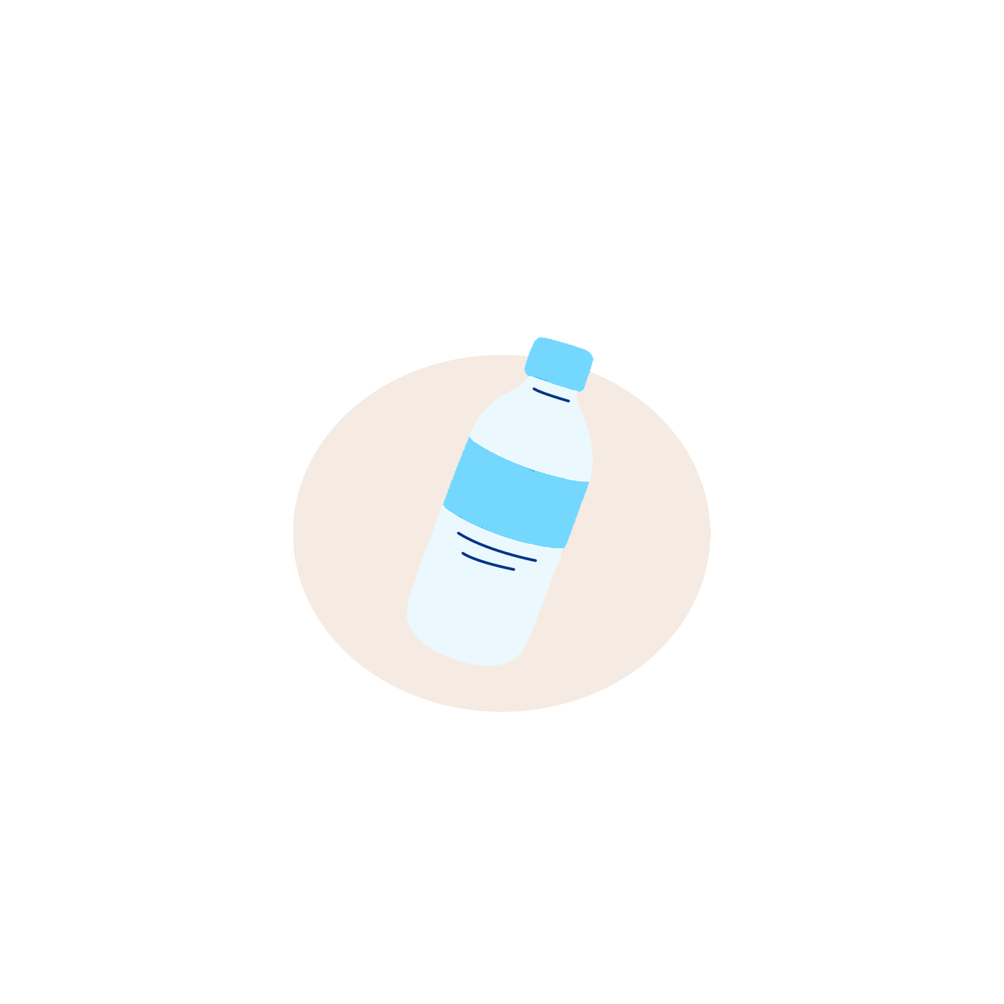 Plastic water bottles