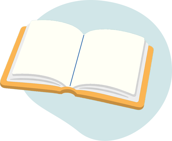 Open book representing climate learning in the classroom
