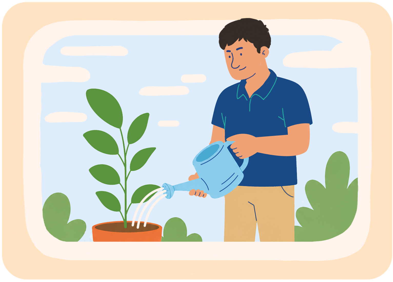 WATER YOUR PLANTS RIGHT